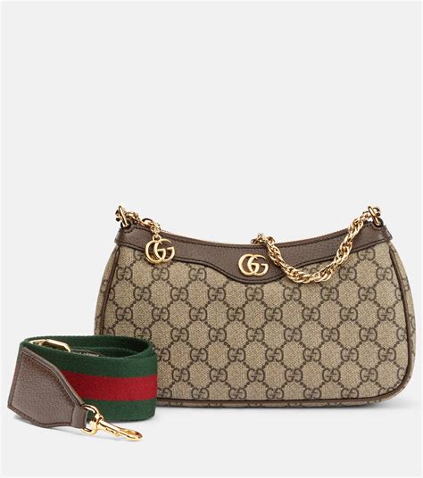 gucci ophidia gg supreme shoulder bag|gucci ophidia suede bag.